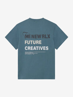 Rellix 940451 t-shirt backprint Lichtblauw - 140