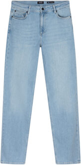 Rellix Jongens jeans broek wide straight fit - Licht blauw denim - Maat 140