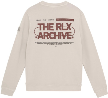 Rellix jongens sweater Beige - 140