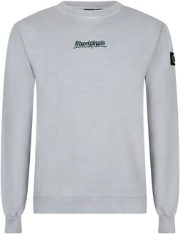 Rellix Jongens sweater oversized - Grijs - Maat 140