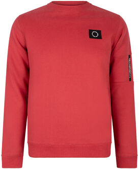 Rellix Jongens sweater - Vervaagd rood - Maat 140