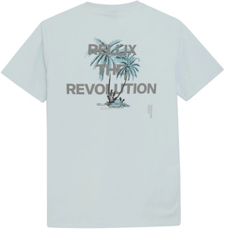 Rellix jongens t-shirt Blauw - 152