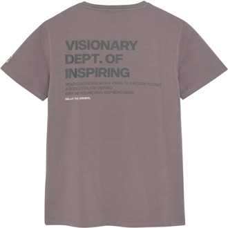 Rellix jongens t-shirt Mauve - 152