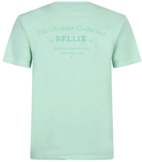 Rellix jongens t-shirt Mint - 140