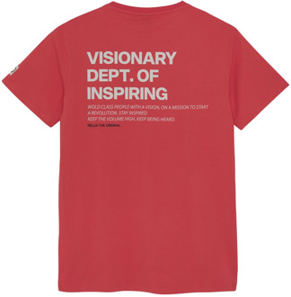 Rellix jongens t-shirt Rood - 152