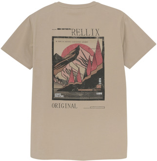 Rellix jongens t-shirt Zand - 152