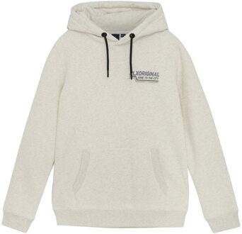 Rellix winter hoodie jongens - grijs - backprint - maat 140