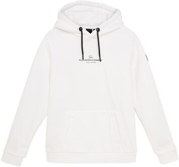 Rellix winter hoodie jongens - wit - zak - maat 140