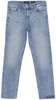 Rellix winter jeansbroek jongens - blauw - straight, wide leg fit - maat 140