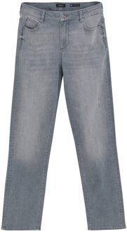 Rellix winter jeansbroek jongens - blauw - straight, wide leg fit - maat 140