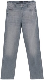 Rellix winter jeansbroek jongens - blauw - straight, wide leg fit - maat 146