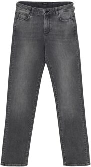Rellix winter jeansbroek jongens - zwart - straight, wide leg fit - maat 140