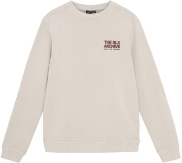 Rellix winter sweater jongens - grijs - backprint - maat 152