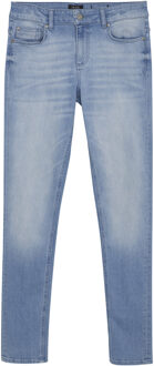 Rellix Zomer jeans broek jongens - blauw - 2513 slim fit used - Maat 140
