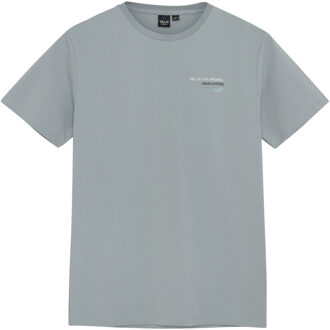 Rellix Zomer T-shirt S/S jongens - blauw - print - Maat 140