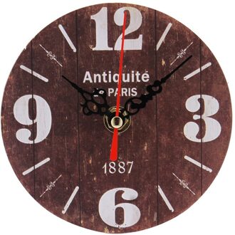 Reloj De Pared Vintage Houten Wandklok Modern Antiek Stijl Voor Thuis Woonkamer Kantoor Keuken Muur Orologio Da parete C