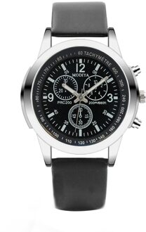 Reloj Hombre Mannen Quartz Horloges Casual Business Horloges Lederen Band Analoge Horloge Mannelijke Klok Montre Homme #10