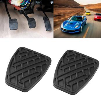 Rem Koppeling Pedaal Pad Rubber Cover Set Voor Nissan Qashqai Manual 2007 Auto-Styling Best Selling Rem koppelingspedaal Pad