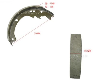 Rem schoen een paar 23653-73021 Links en rechts gebruikt voor HELI heftruck 2-2.5T