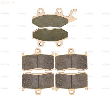 Rem Schoen Pads Set Voor Triumph Tiger 1050 (07-12) tiger Sport 1050 (09-12) Voor Achter SINTERED reeks