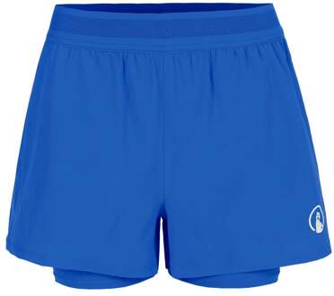 Rematch 2in1 Shorts Dames blauw - M