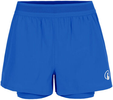 Rematch 2in1 Shorts Dames blauw - XS