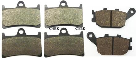 Remblokken Fit Yamaha Yzf 1000 R1 YZFR1 YZF1000 Sp 2004 - 2006 600 R6 13S1 YZFR6 YZF600 R6 - R6S YZFR6S 2003 - Semi Metallic reeks