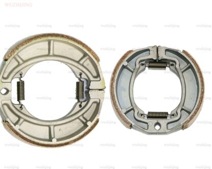 Remblokken Schoen Drum set fit KAWASAKI KLF 110 A1-2 B1-2 Mojave (86-88) KLT 110 (84-86) 160 A1 (85) 185 (86-87) Voor Achter koolstof reeks