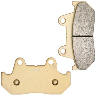 Remblokken Set Voor Honda Straat Fiets VT500 Vt 500 C Shadow PC08 C938 1983 - 1986 zwart voorkant