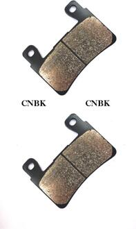 Remblokken Set Voor Hyosung Gt 650 Pi R - Gt GT650 09 - 13 Gv 700 C GV700 10-11 ST7 700 ST700 10-15 Voor Achter Onroad koper voorkant