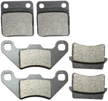 Remblokken Set Voor Pgo Atv 50 Bugrider Buggie 2006 / BR150 Br 150 E Bugrider 2004 2005 2006 2007 koolstof reeks