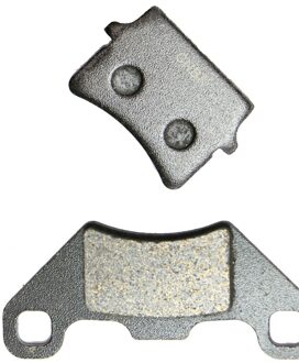 Remblokken Set Voor Pgo Atv 50 Bugrider Buggie 2006 / BR150 Br 150 E Bugrider 2004 2005 2006 2007 koolstof voorkant links