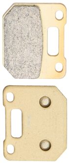 Remblokken Set Voor Suzuki Straat Fiets RG125 Rg 125 Gamma 1985 - 1990 zwart voorkant