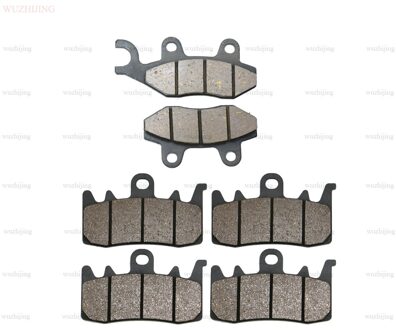 Remblokken Set Voor Triumph Tiger Explorer 1200 Alle (16-17) Voor Achter koolstof reeks