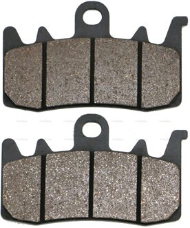 Remblokken Set Voor Triumph Tiger Explorer 1200 Alle (16-17) Voor Achter koolstof voorkant rechtsaf