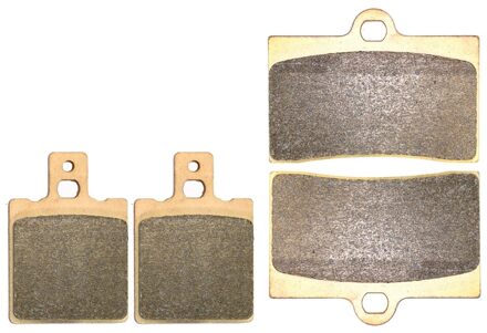 Remblokkenset Fit Ducati Straat M600 M 600 Monster M G802 0 1994 1995 1996 1997 1998 1999 Voor achter zwart achterkant