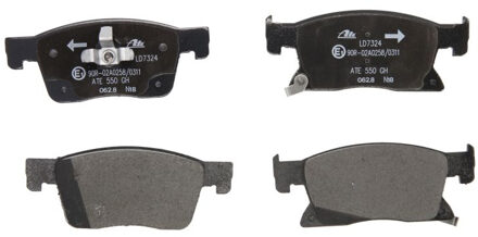 Remblokkenset, schijfrem ATE Ceramic 13047073242