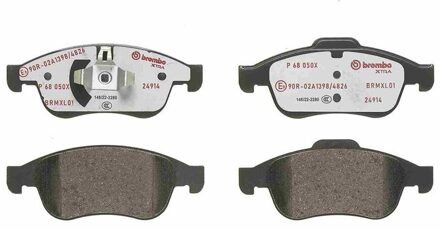 Remblokkenset, schijfrem BREMBO XTRA LINE P68050X