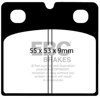 Remblokkenset, schijfrem DP1215