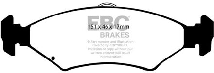 Remblokkenset, schijfrem DP1237