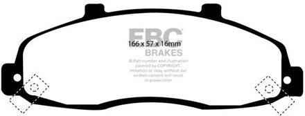 Remblokkenset, schijfrem DP1259