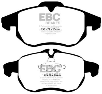 Remblokkenset, schijfrem DP1414