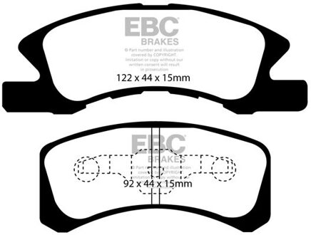 Remblokkenset, schijfrem DP1915