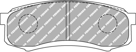 Remblokkenset, schijfrem FCP1021H