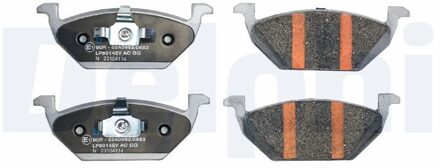 Remblokkenset, schijfrem LP5014EV