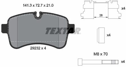 Remblokkenset, schijfrem