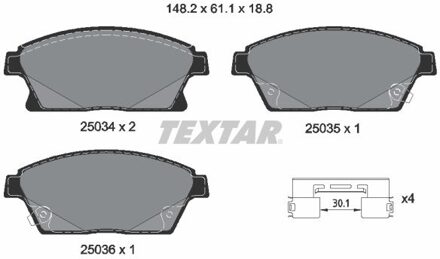 Remblokkenset, schijfrem