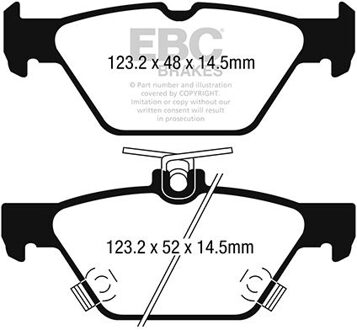 Remblokkenset Yellowstuff DP42257R
