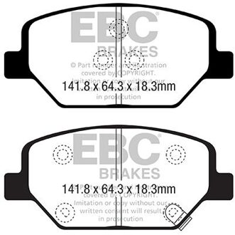 Remblokkenset Yellowstuff DP42351R