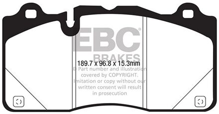 Remblokkenset Yellowstuff DP43050R